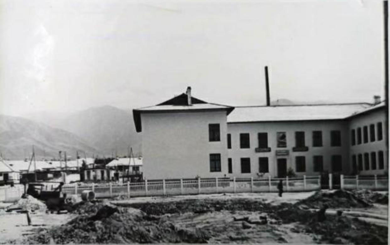 Наша школа в 1958 году.