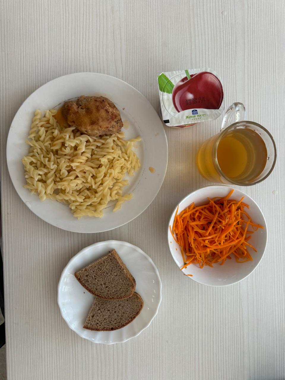 Меню на 3 сентября