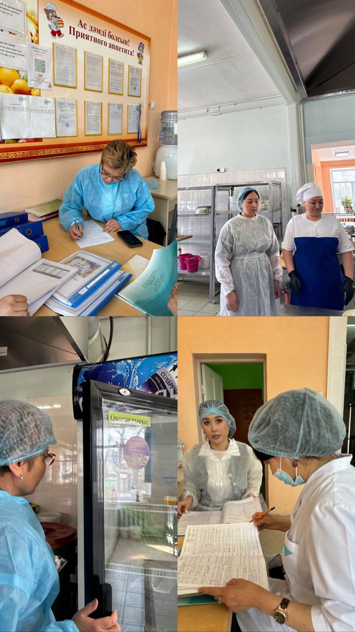 Работа бракеражной комиссии в школьной столовой