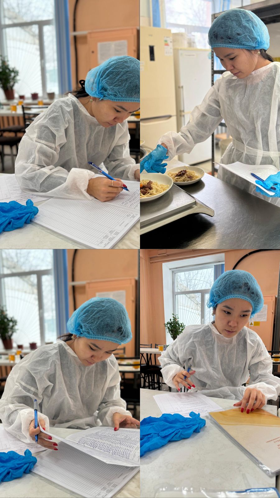 Работа бракеражной комиссии в школьной столовой